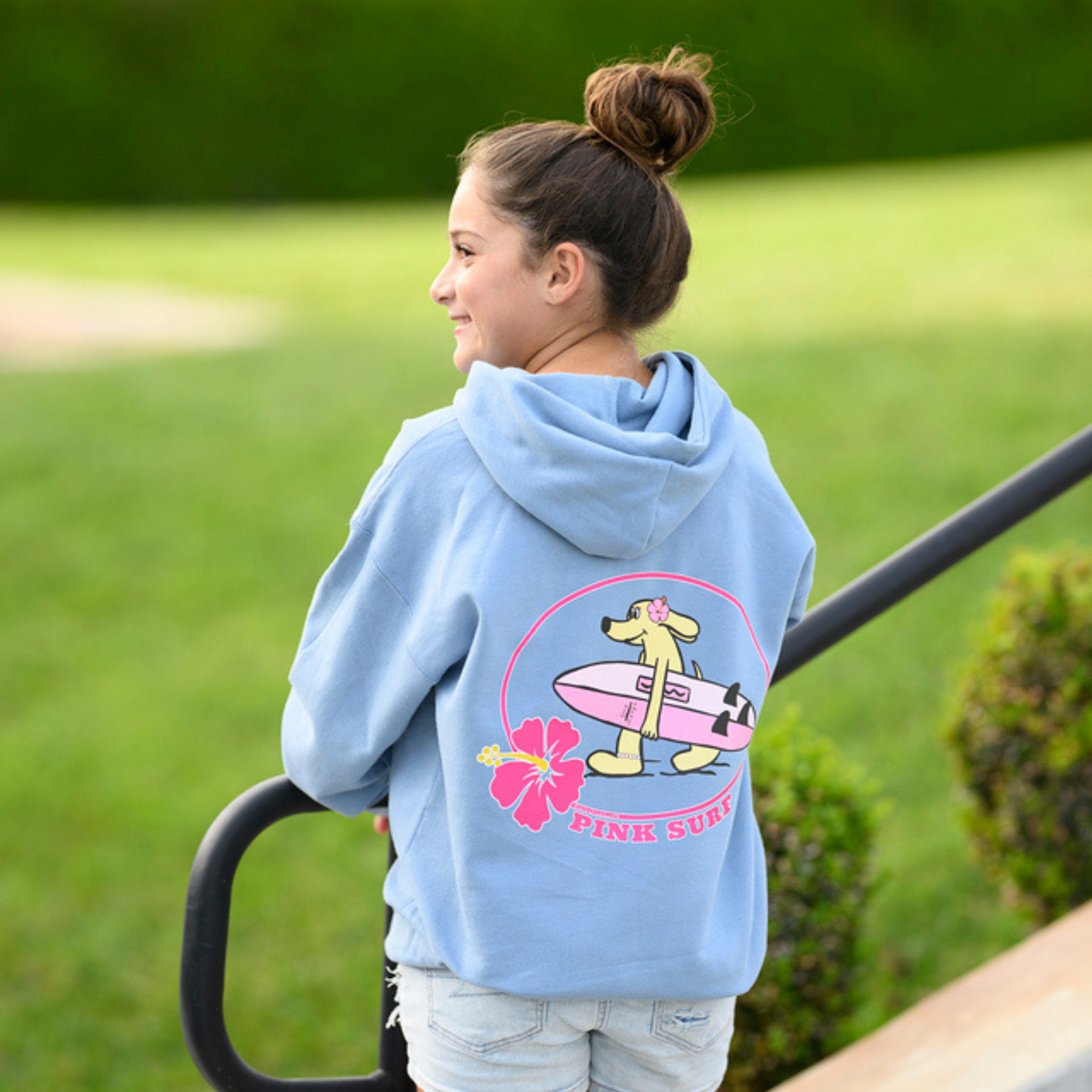 Pink Surf™ Exclusive Surf Pup Hoodie - Youth